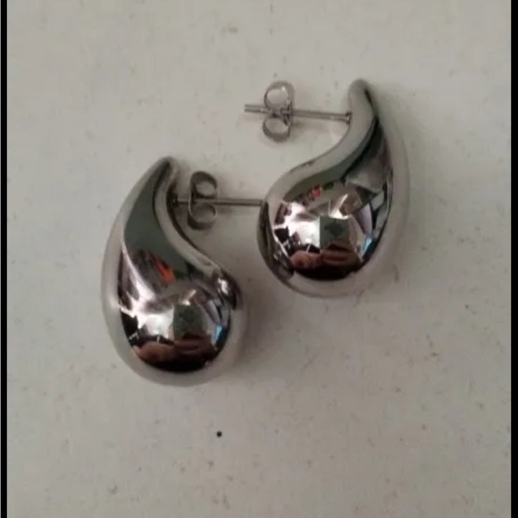 Famous Womens Jewelry Personalized Stainless Steel Water Drop 1.24inch - Picture 6 of 6